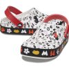 Zuecos Crocs (GS) Classic x Mickey Mouse «Blanco, Rojo, Negro» 208866-100