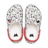 Zuecos Crocs (GS) Classic x Mickey Mouse «Blanco, Rojo, Negro» 208866-100