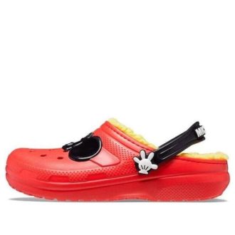 Zuecos Crocs (GS) Classic x Mickey Mouse «Rojo, Amarillo, Negro» 208027-063