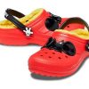 Zuecos Crocs (GS) Classic x Mickey Mouse «Rojo, Amarillo, Negro» 208027-063