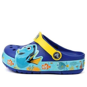 Zuecos Crocs (GS) con luces Disney Buscando a Dory «Azul» 202881-4AX