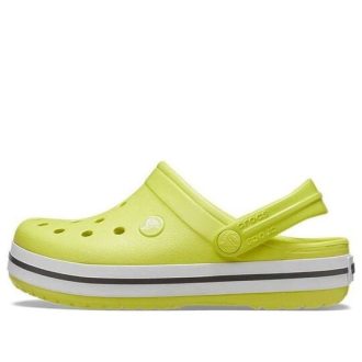 Zuecos Crocs (GS) Crocband «Amarillo Solar» 207006-725