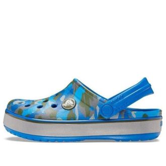Zuecos Crocs (GS) Crocband Camo Reflect Band «Azul Gris» 205818-4JL