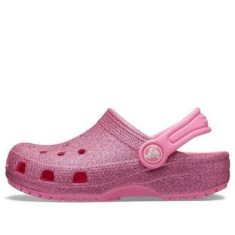 Zuecos Crocs (GS) Crocband Classic Glitter «Rosa» 205441-669