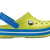 Zuecos Crocs (GS) Crocband de punta redonda «Amarillo Azul» 204537-73E