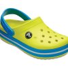 Zuecos Crocs (GS) Crocband de punta redonda «Amarillo Azul» 204537-73E