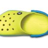 Zuecos Crocs (GS) Crocband de punta redonda «Amarillo Azul» 204537-73E