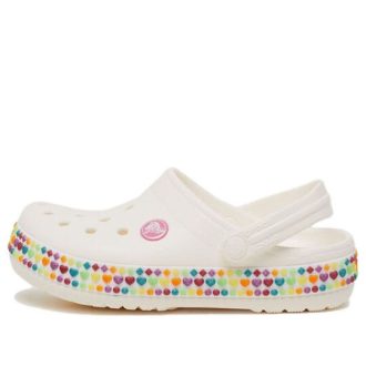 Zuecos Crocs (GS) Crocband Gem Band «Blanco Multi» 207605-100
