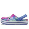 Zuecos Crocs (GS) Crocband Graphic «Azul, Rosa, Verde» 206607-434