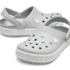 Zuecos Crocs (GS) Crocband Logo Mania «Gris Plata» 205992-00J