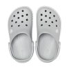 Zuecos Crocs (GS) Crocband Logo Mania «Gris Plata» 205992-00J