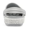 Zuecos Crocs (GS) Crocband Logo Mania «Gris Plata» 205992-00J