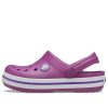 Zuecos Crocs (GS) Crocband «Morado Blanco» 204537-54R