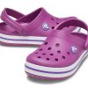 Zuecos Crocs (GS) Crocband «Morado Blanco» 204537-54R