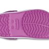 Zuecos Crocs (GS) Crocband «Morado Blanco» 204537-54R