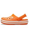 Zuecos Crocs (GS) Crocband «Naranja Blanco» 204537-810