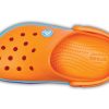 Zuecos Crocs (GS) Crocband Rainbow Band «Naranja Azul» 205205-80O