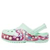Zuecos Crocs (GS) Crocband Unicorn «Verde Rojo» 206270-3TI