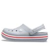 Zuecos Crocs (GS) Crocband Varsity «Gris Rojo» 207008-007