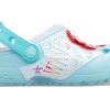 Zuecos Crocs (GS) Fun Lab Disney La Sirenita «Azul cielo blanco» 206281-4O9