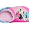 Zuecos Crocs (GS) Fun Lab Disney Minnie con forro «Rosa Azul» 206554-6QQ