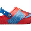 Zuecos Crocs (GS) Fun Lab SpiderMan con luces «Rojo Azul» 205506-8C1