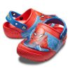 Zuecos Crocs (GS) Fun Lab SpiderMan con luces «Rojo Azul» 205506-8C1