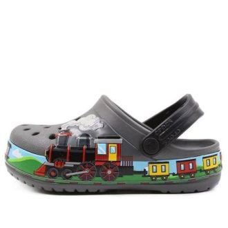 Zuecos Crocs (GS) Fun Lab Train Band «Gris Multi» 205516-0DA