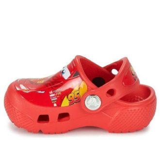 Zuecos Crocs (GS) FunLab Cars «Rojo Amarillo» 204116-8C1