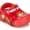 Zuecos Crocs (GS) FunLab Cars «Rojo Amarillo» 204116-8C1