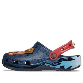 Zuecos Crocs (GS) Jujutsu Kaisen Classic «Azul Rojo» 208807-410