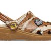 Zuecos Crocs (GS) Jurassic World Classic «Marrón Blanco» 208860-202