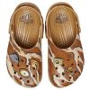 Zuecos Crocs (GS) Jurassic World Classic «Marrón Blanco» 208860-202