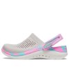 Zuecos Crocs (GS) Literide 360  Marbled «Gris Rosa Azul» 207668-1DU