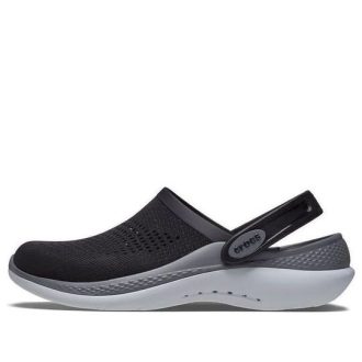 Zuecos Crocs (GS) LiteRide 360  »Negro Gris» 207021-0DD