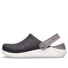 Zuecos Crocs (GS) LiteRide «Negro, Gris, Blanco» 205964-066