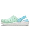 Zuecos Crocs (GS) LiteRide «Neo Mint White» 205964-3TM