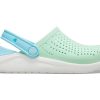 Zuecos Crocs (GS) LiteRide «Neo Mint White» 205964-3TM