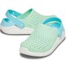 Zuecos Crocs (GS) LiteRide «Neo Mint White» 205964-3TM