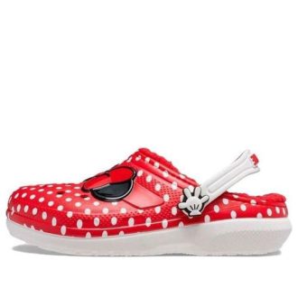Zuecos Crocs (GS) x Disney Minnie Mouse «Rojo y blanco» 208027-03
