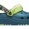 Zuecos Crocs Hiker Xscape con estampado animal «Verde azulado» 208605-9DB