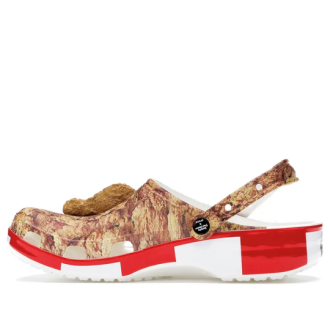 Zuecos Crocs KFC x Classic con estampado de pollo frito 206675-90H