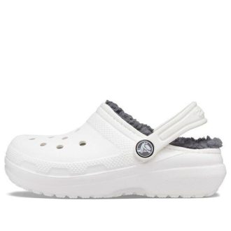 Zuecos Crocs Kids Crocs Classic, sandalias deportivas «Blanco y Gris» 203506-10M