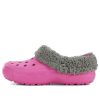 Zuecos Crocs Mammoth EVO con forro «Rosa Gris» 12878-626