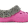 Zuecos Crocs Mammoth EVO con forro «Rosa Gris» 12878-626