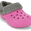 Zuecos Crocs Mammoth EVO con forro «Rosa Gris» 12878-626