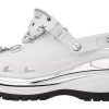 Zuecos Crocs Mega Crush «Blanco Plata» 209357-100