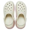 Zuecos Crocs Mega Crush Color Dip «Blanco y rosa» 208988-2Y3