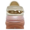 Zuecos Crocs Mega Crush Color Dip «Blanco y rosa» 208988-2Y3