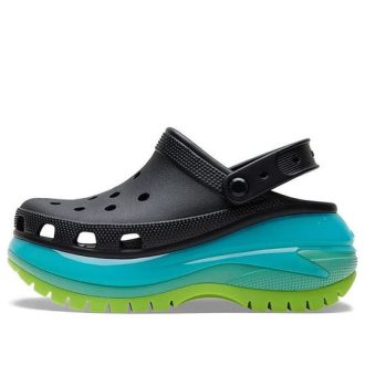 Zuecos Crocs Mega Crush «Negro Multi» 207988-0C4